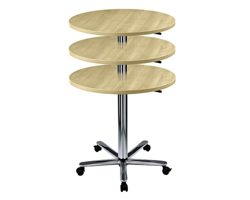 Säulenhubtisch rund cm - rund, 80
