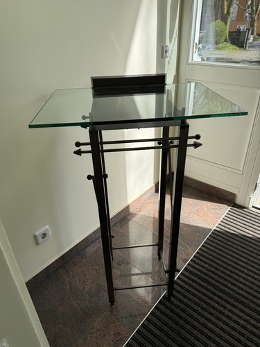 Stehpult aus glas uns - uns, metal