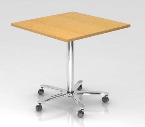 Säulenhubtisch 80x80 höhe - 80x80, cm